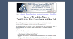 Desktop Screenshot of mineralmgt.com